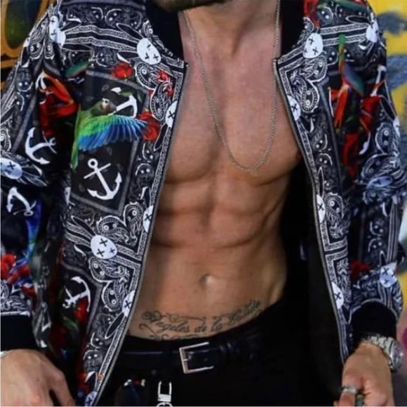 Mister Triple X Bomber Jacket Erik Rosete Small - Picture 12 of 16